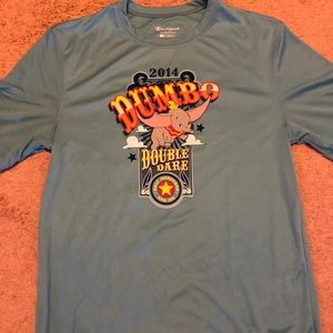 2014 Disneyland Dumbo Double Dare finishers shirt